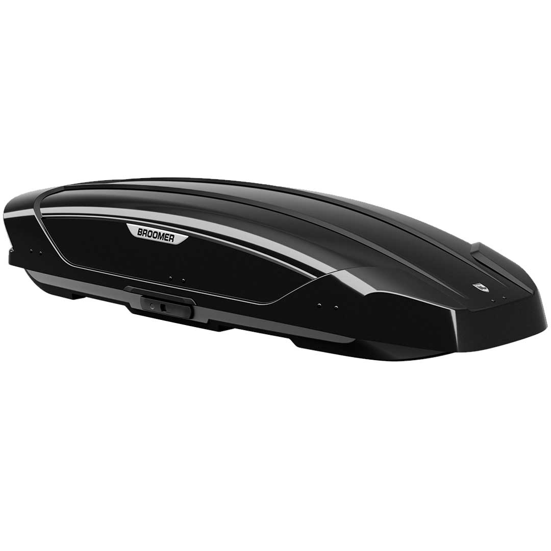 Автобокс Broomer Venture XL (500 л) с системой Fast Mount (Черный глянец)