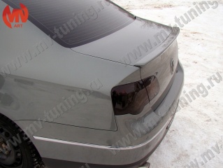 Лип спойлер VW Passat B6 (2005-2010) + УСТАНОВОЧНЫЙ КОМПЛЕКТ
