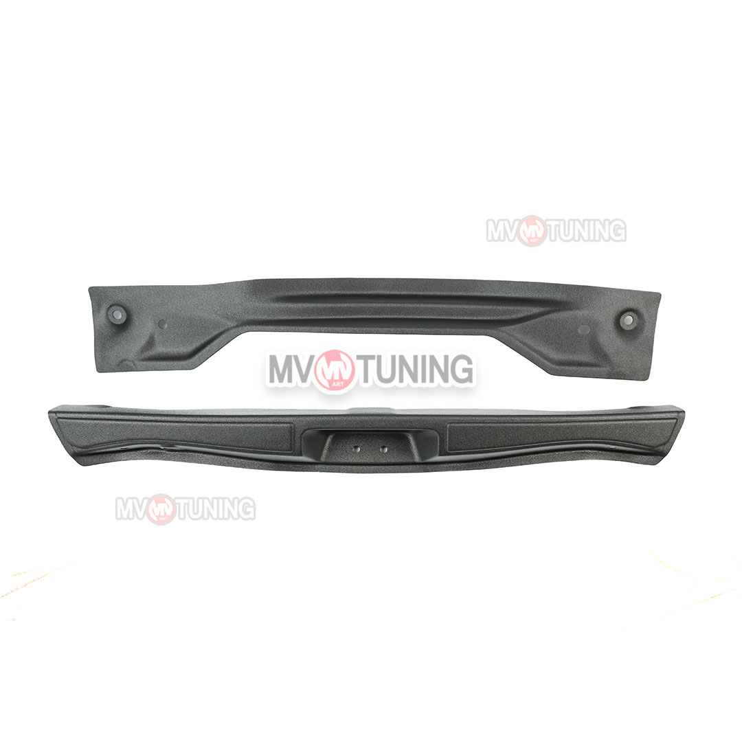 Накладки на порог багажника Рено Сандеро 2 (Renault Sandero / Stepway 2013-2022)