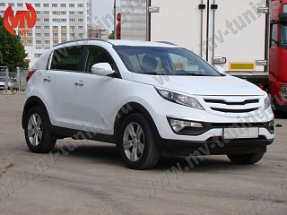 Решетка радиатора (БЕЗ СЕТКИ) var №1 KIA Sportage (2010-2016)