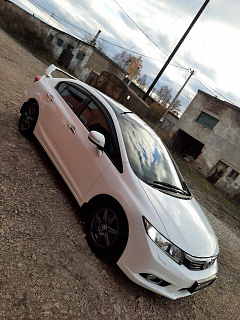 Спойлер высокий (составной) "Mugen Style" Honda Civic 4D (2011-2017)
