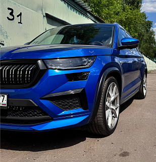 Расширители арок для Skoda Kodiaq (2016-2024) Под покраску + установочный комплект.