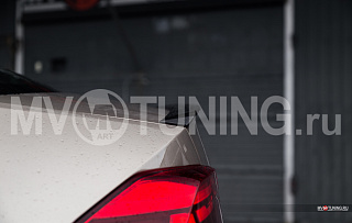 NEW Лип спойлер для VW Polo Liftback 2020 - 2023 + УСТАНОВОЧНЫЙ КОМПЛЕКТ