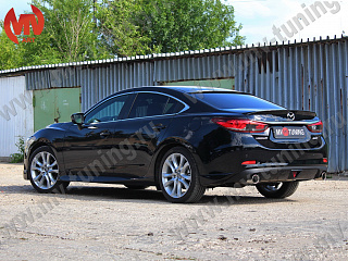 Диффузор заднего бампера var №1 Mazda 6 / Atenza GJ (2012 - 2018)