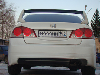 Спойлер высокий (составной) "Mugen Style" Honda Civic 4D (2006-2012)