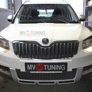 Верхний зимний экран Skoda Yeti Outdoor (2013 - 2018)  ПОД ОКРАСКУ