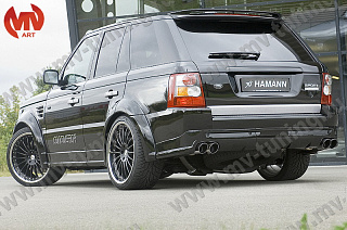 Комплект порогов Range Rover Sport (2005-2010)