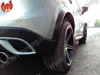 BLACK TEXTURED. Расширители колесных арок для Mazda CX-5 (крашенная в текстуру) (2011-2016)