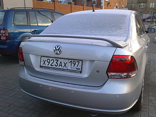 Спойлер высокий VW Polo Sedan (2010 - 2020)