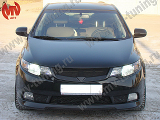 Решетка радиатора (СЕТКА В КОМПЛЕКТЕ) Kia Cerato 2 (2009-2012)
