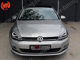 Реснички на фары VW Golf VII (2013 - 2019) + УСТАНОВОЧНЫЙ КОМПЛЕКТ