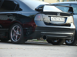 Спойлер "Mugen Style" Honda Civic 4D (2006-2012)