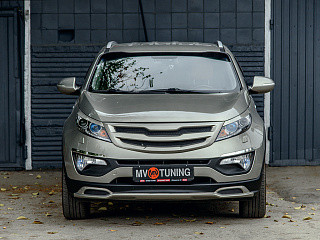 Реснички на фары KIA Sportage (2010-2016) + УСТАНОВОЧНЫЙ КОМПЛЕКТ