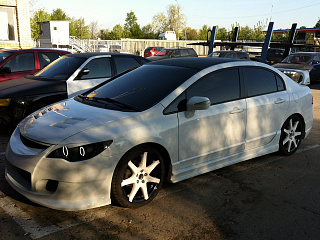 Пороги INGS Extreem Honda Civic 4D (2006-2012)