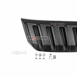 Зимний экран Skoda Kodiaq (2016-2021) верхний (текстурный пластик) стандартное крепление