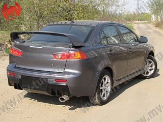 Спойлер в стиле EVO для Mitsubishi Lancer X 10 (2007-2017)