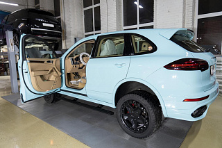 Электрические Пороги ATS для Porsche Cayenne II (2014-2018)