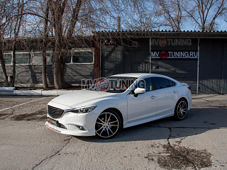 Решетка радиатора Mazda 6 комплектация №2 (решетка в сборе) / Atenza GJ (2015 - 2018)