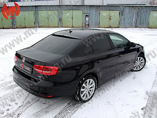 Козырек на заднее стекло VW Jetta 6 VI (2010 - 2018) + УСТАНОВОЧНЫЙ КОМПЛЕКТ