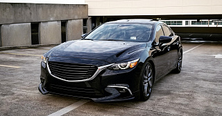 Решетка радиатора Mazda 6 GJ (2015 - 2018) комплектация с защитным экраном для адаптивного радара круиз контроля 