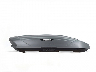 Автобокс Broomer Venture L (430л) АБС, текстурный пластик (Серый)