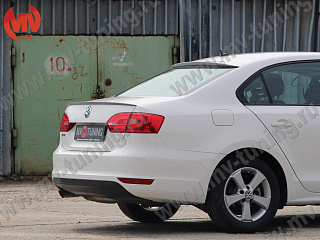 Козырек на заднее стекло VW Jetta 6 VI (2010 - 2018) + УСТАНОВОЧНЫЙ КОМПЛЕКТ