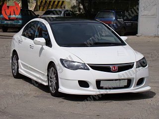 Передний бампер INGS Extreem Honda Civic 4D (2006-2012)