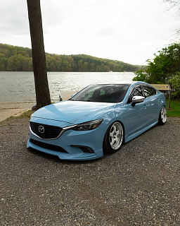 Пороги SkyActivSport Mazda 6 / Atenza GJ и GL (2012 - 2023) + УСТАНОВОЧНЫЙ КОМПЛЕКТ