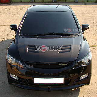 Капот "Type-R Style" Honda Civic 4D (2006-2012)