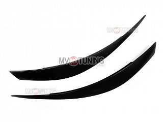 Реснички на фары var №1 Hyundai Solaris (2010-2013) + УСТАНОВОЧНЫЙ КОМПЛЕКТ