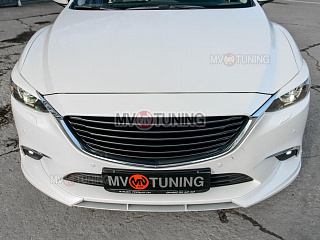 Решетка радиатора Mazda 6 комплектация №1 (планки) / Atenza GJ (2015 - 2018)