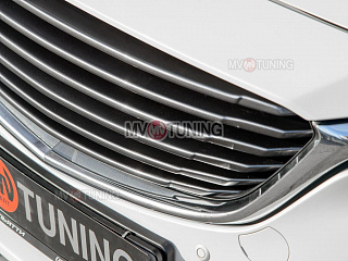 Решетка радиатора Mazda 6 комплектация №1 (планки) / Atenza GJ (2015 - 2018)