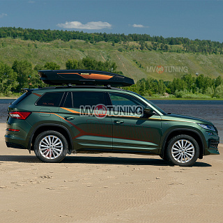 Спойлер для Skoda Kodiaq I поколение 2016 - 2023 под покраску