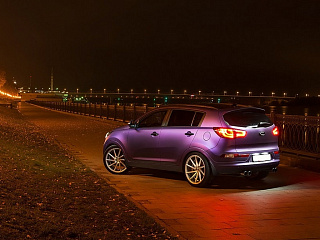 Спойлер JSW Style KIA Sportage (2010-2016)