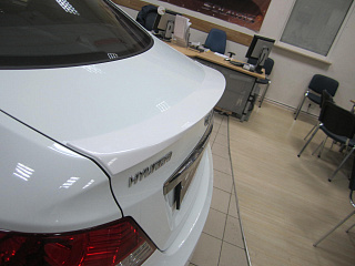 Спойлер лип Hyundai Solaris (2010-2016) + УСТАНОВОЧНЫЙ КОМПЛЕКТ