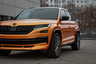 Расширители арок для Skoda Kodiaq (2016-2024) Текстурный(окрашенный) вариант + установочный комплект.