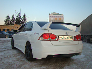 Спойлер высокий (составной) "Mugen Style" Honda Civic 4D (2006-2012)