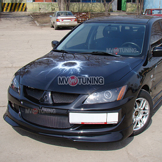 Крепление гос. номера в стиле EVO Mitsubishi Lancer IX (2003-2009)