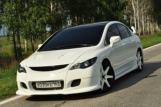 Пороги INGS Extreem Honda Civic 4D (2006-2012)
