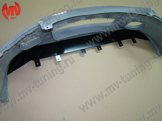 Декоративная защита для переднего бампера INGS Extreem Honda Civic 4D 2006-2012 